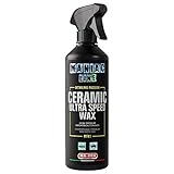 Mafra, Maniac Line For Car Detailing, Ceramic Ultra Speed Wax, Cera Premium Idrofobica con SiO2, Cera Spray Sigillante, Crea uno Scudo Protettivo Autopulente, 500ml