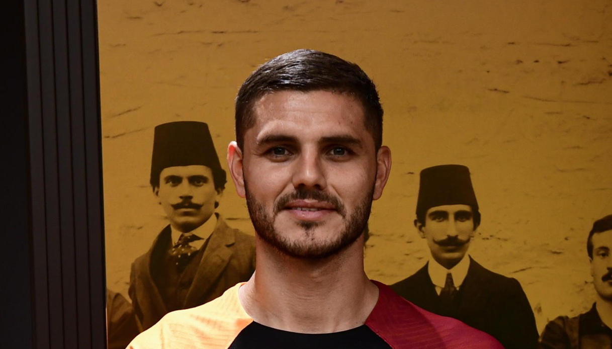Mauro Icardi con la maglia del Galatasaray