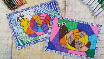 Come fare un quadro con lumaca