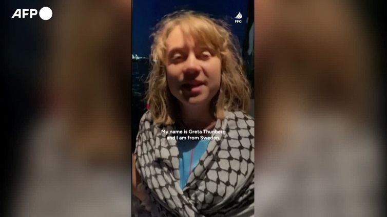 Intercettata Freedom Flotilla, il messaggio preregistrato di Greta Thunberg